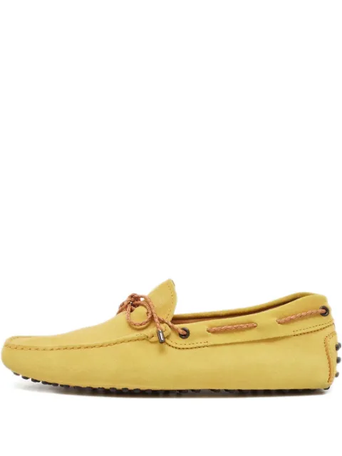 Tod's Vintage leather loafers Yellow 1024718