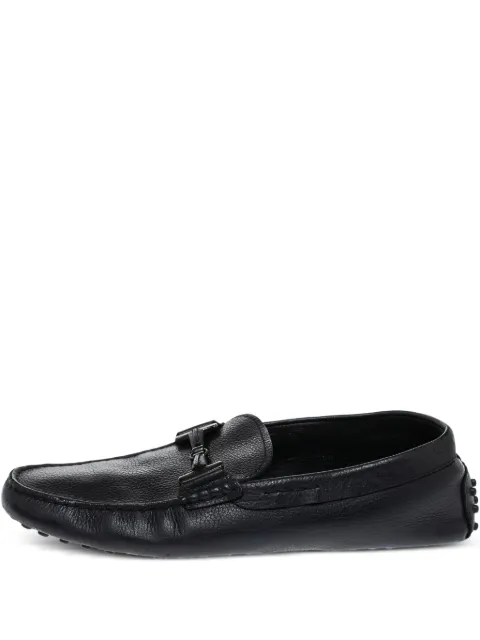 Tod's Vintage pre-owned horsebit-detail loafers Black 317864