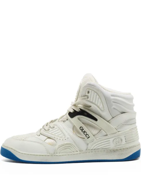 Gucci Pre-Owned panelled sneakers White 856319