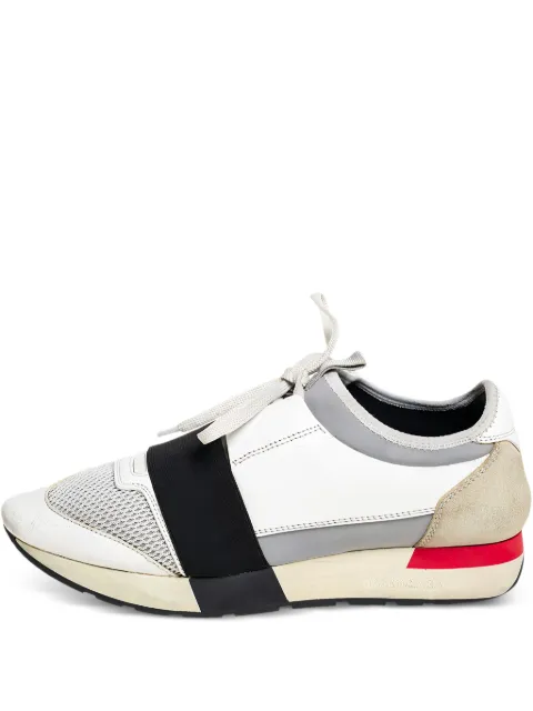 Balenciaga Pre-Owned Race Runners sneakers White 456827
