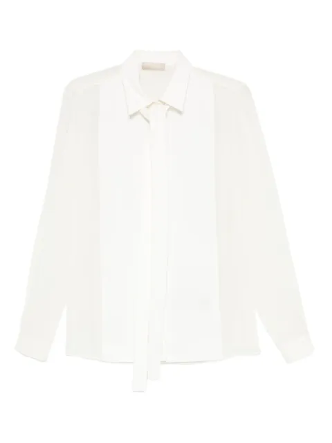 Elie Saab pleated shirt White SH082NP25CD019