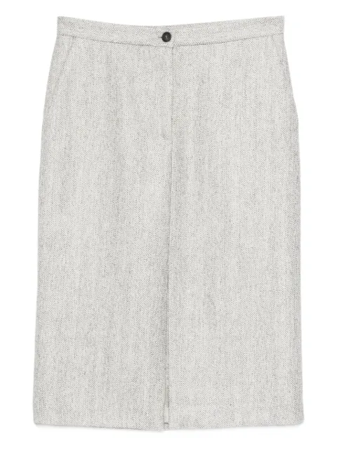 Antonelli Wisky button skirt Grey P9230895C