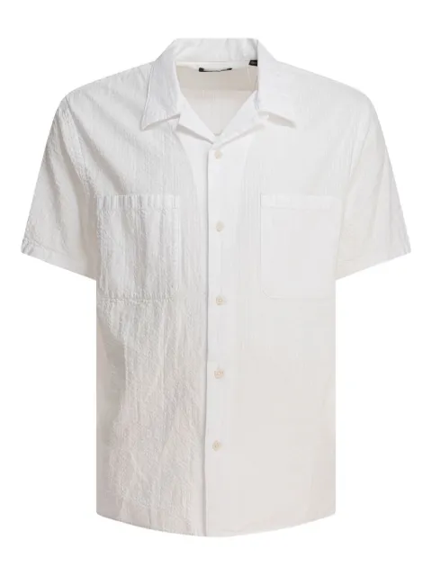 Vince textured pocket shirt White M08611587154BNC