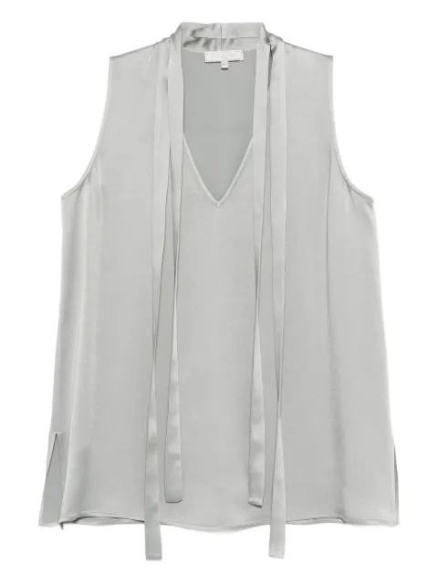 Antonelli Abelia tie-neck blouse Grey P5347355C