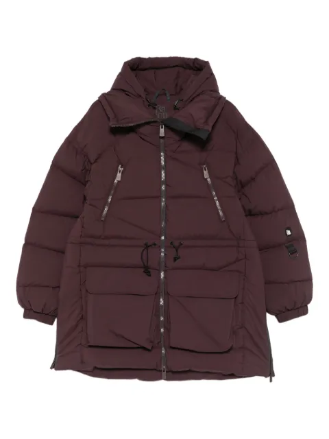 Bacon zip-fastening parka coat Red BACPIGIA599BAC075