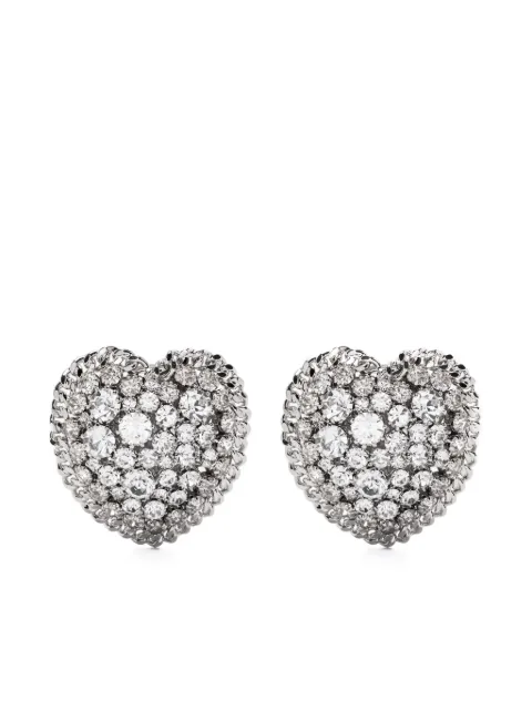 Alessandra Rich Heart earrings Silver FABA3290J00240001