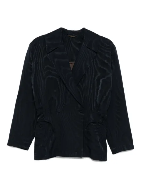 Blazé Milano double-breasted blazer Blue BZVDB01SRWB000