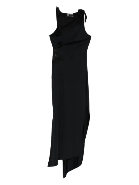 Coperni lace-embellished maxi dress Black COPR217F5021