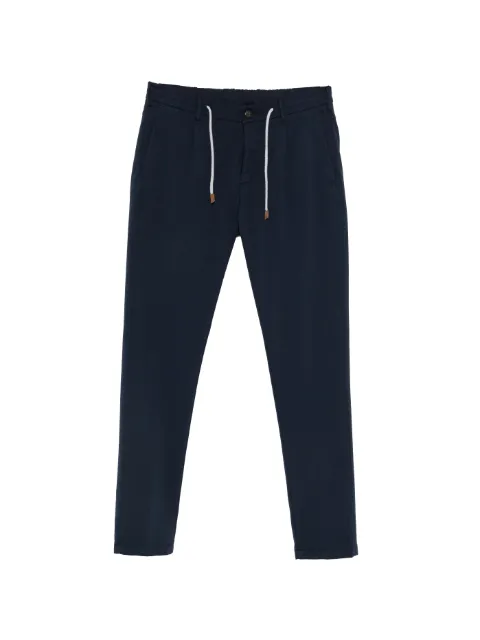 Eleventy drawstring trousers Blue X75PANB21TET0K00511