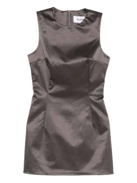 ALFIE The Nori satin mini dress Grey MININORIDRESS