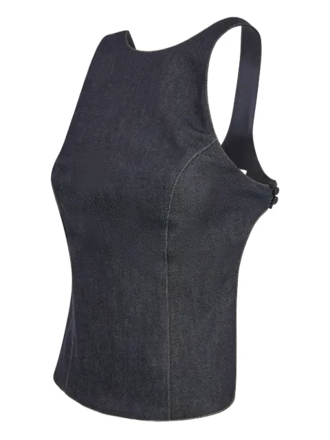 ALFIE backless top Blue BACKLESS
