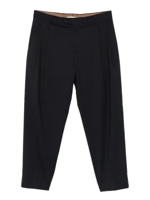 Briglia 1949 Arnos pleated-front trousers Blue ARNOS4001000