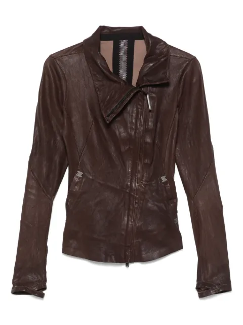Isaac Sellam Experience Prudente Neo leather jacket Brown PRUDENTENEOH26