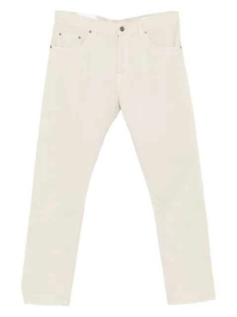 DONDUP cotton five-pocket jeans Neutrals UP563BF0014UPTD