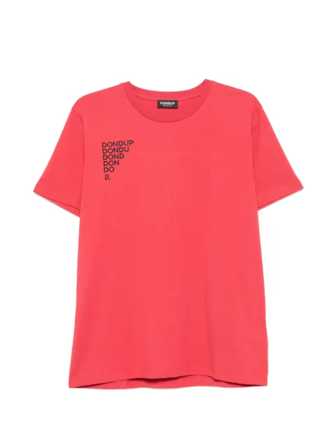 DONDUP logo-print T-shirt Red US198JF0309UIT9