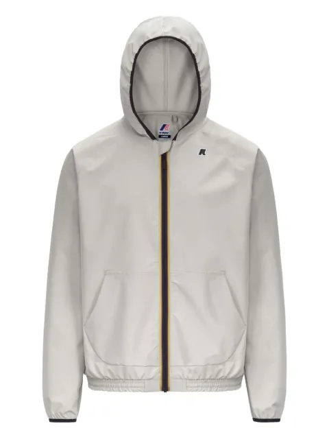 K-Way Sia zip-up hooded jacket Grey K8138RW