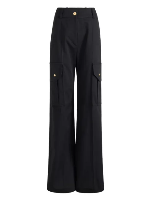 Patou gabardine cargo pants Black TR0550074999B
