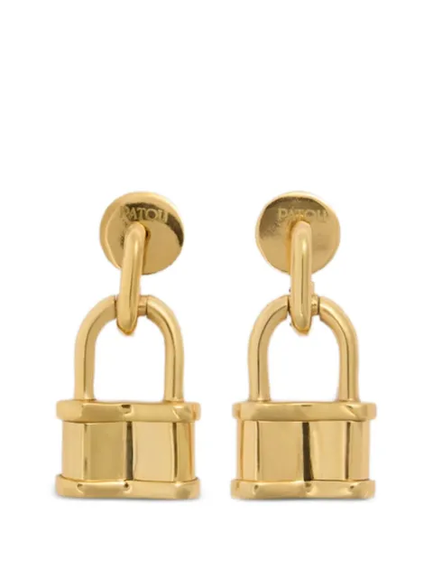 Patou extra-small padlock earrings Gold JW1671002299G