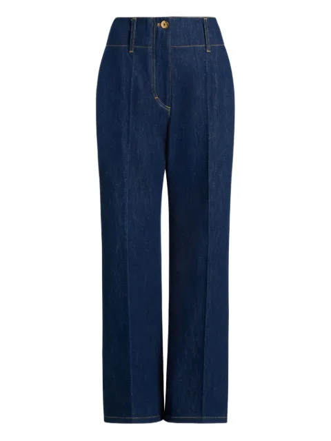 Patou wide-waistband jeans Blue TR0440008602D