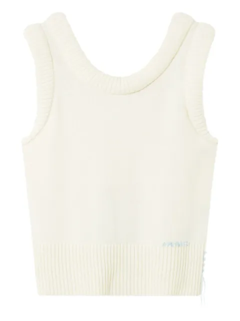 Axel Arigato Marla ribbed vest Neutrals A3356004