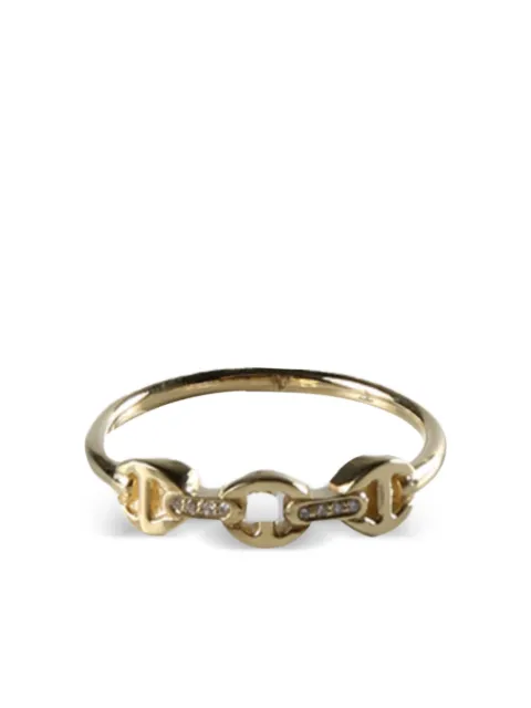 HOORSENBUHS 18K gold Micro Makers Dame ring Gold HB122DYGWD