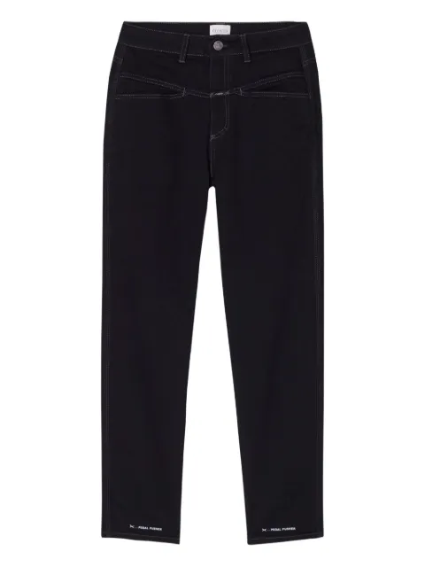 Closed contrast-stitch jeans Black C2100204S2T