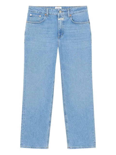 Closed Milo straight cropped jeans Blue C2124305A39