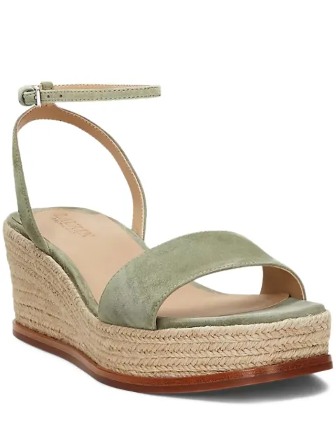 Lauren Ralph Lauren suede espadrilles Green 802920421009