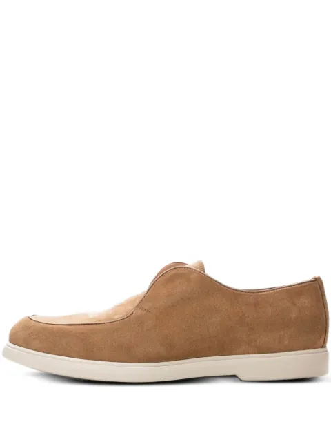 Poche Paris suede loafers Neutrals FMMARCEL600138