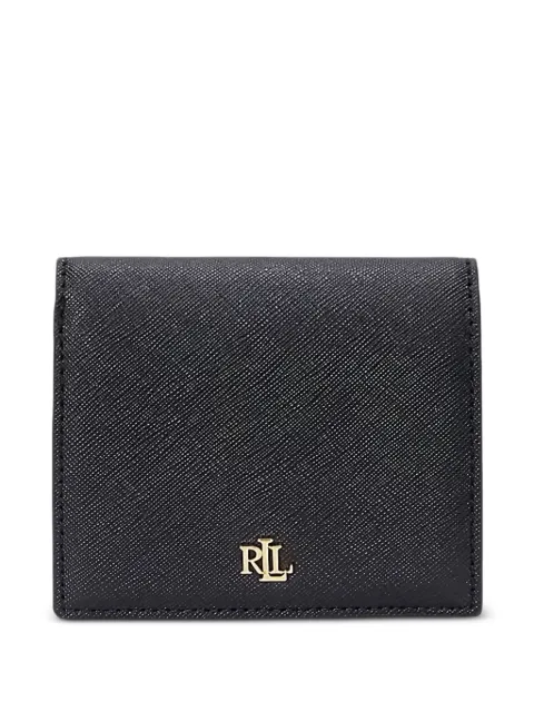 Lauren Ralph Lauren textured leather cardholder Black 432962112001