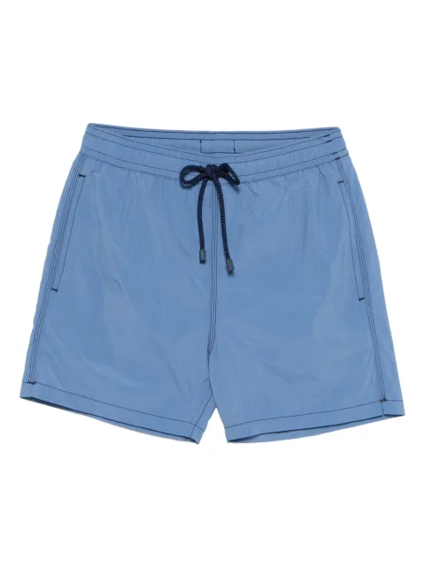 FIORIO MILANO drawstring swim shorts Blue V0300103