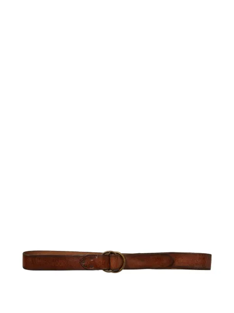 Ralph Lauren RRL double-ring leather belt Brown 417734860001