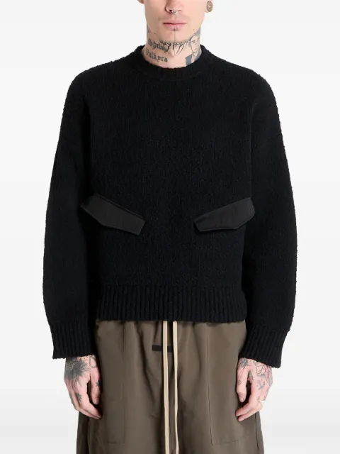 HAL STUDIOS® Utility sweater Black HSKUSAW24