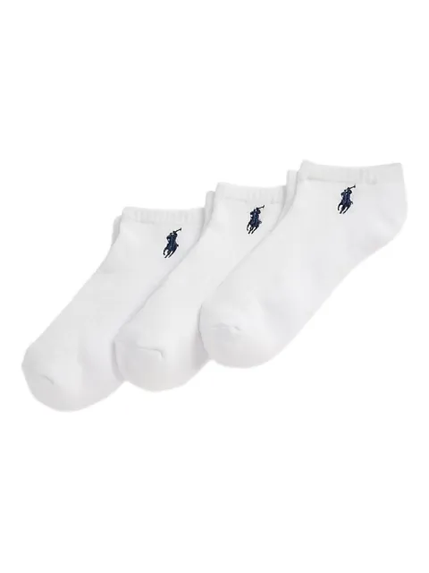 Polo Ralph Lauren ribbed-knit socks (pack of three) White 455972885003