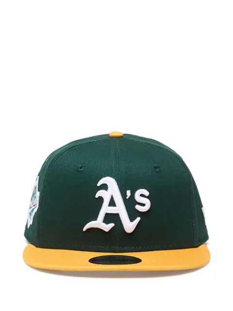NEW ERA CAP embroidered Oakland Athletics cap Green 60565156