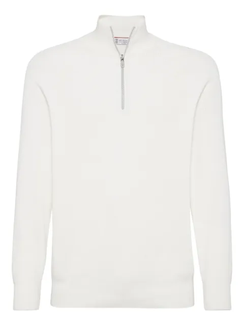 Brunello Cucinelli cotton jumper White M29400104CO312