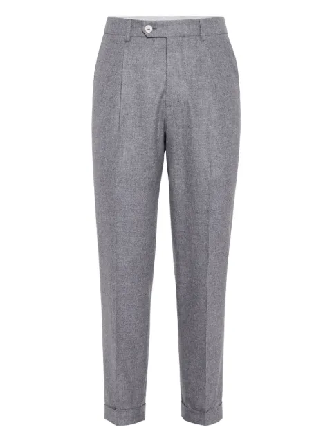 Brunello Cucinelli Flannel trousers Grey MR436L00HC591