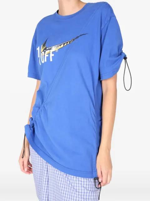 1/OFF drawstring dress Blue 12137292B