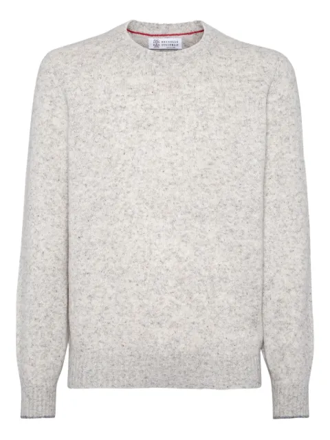 Brunello Cucinelli mélange-effect sweater Grey MOH709200CL073