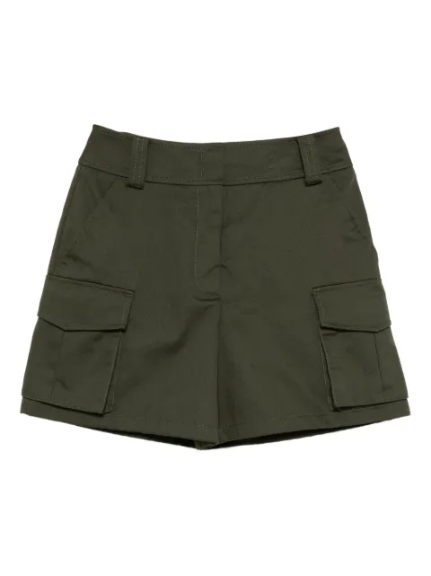 Elie Saab gabardine shorts Green PN114N