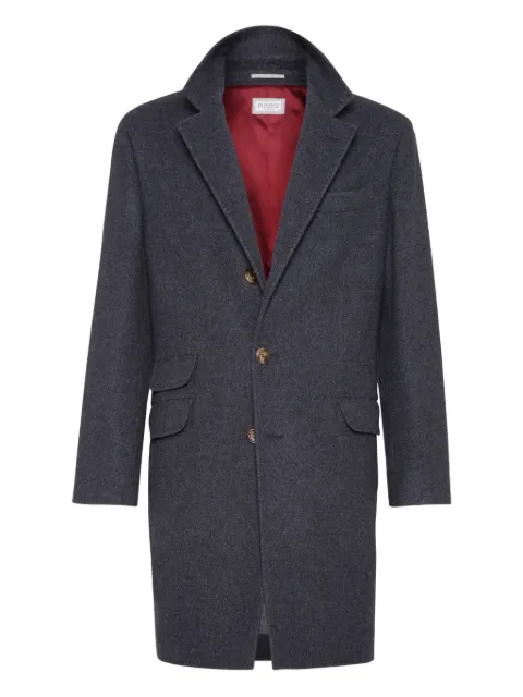 Brunello Cucinelli cashmere coat Grey MT4019039C029
