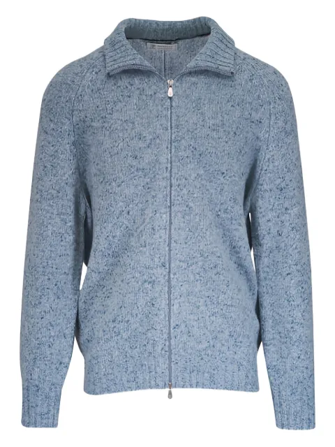 Brunello Cucinelli zip-fastening cardigan Blue MRN504906C4362