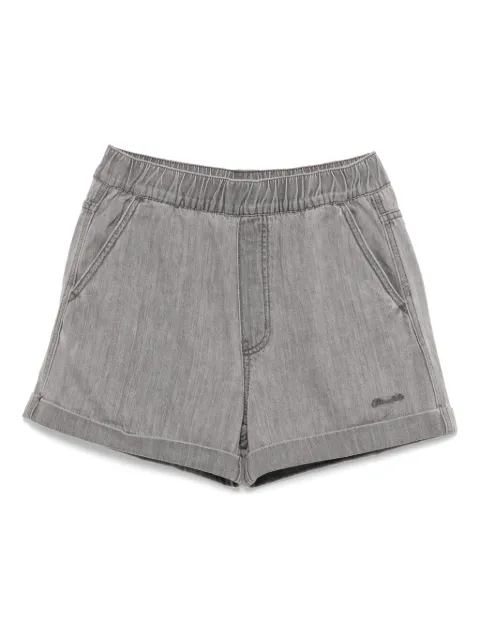 CHOCOOLATE logo-embroidered shorts Grey SPL5624AU