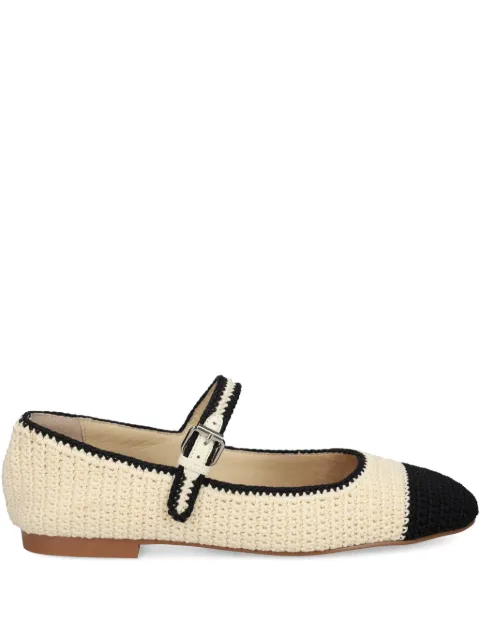 Bibi Lou leather ballet flats Neutrals 657Z87VK