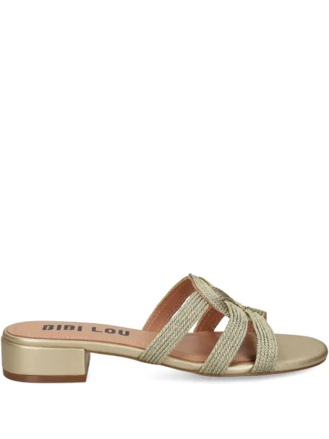 Bibi Lou leather sandals Gold 854Z94HG