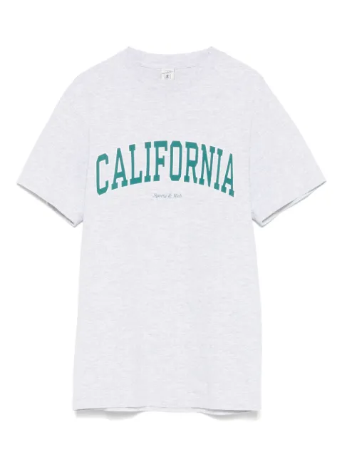 Sporty & Rich stretch-cotton t-shirt Grey TO043622501