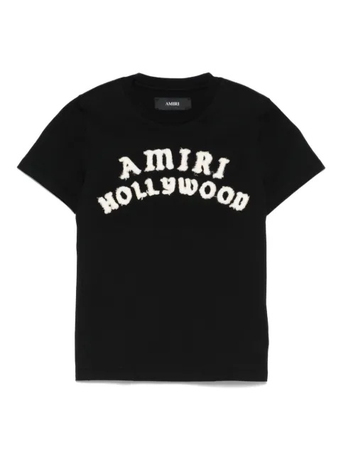 AMIRI logo-print T-shirt Black AWJYTE1062