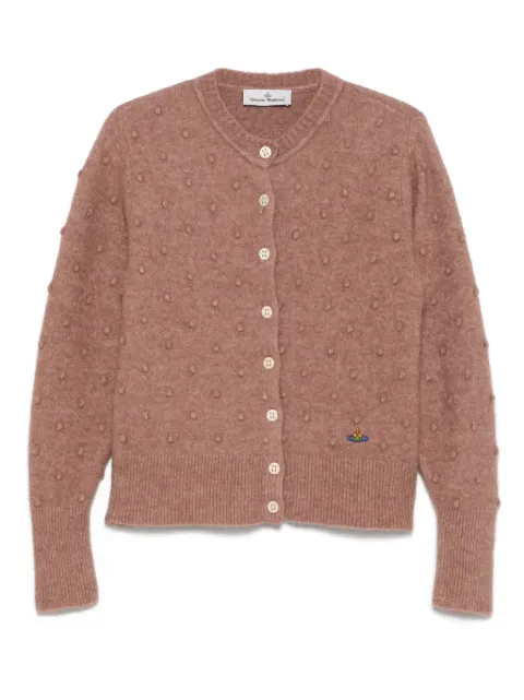 Vivienne Westwood alpaca-blend cardigan Pink 3803005EY003Q