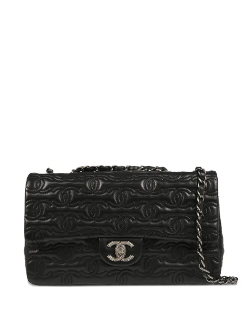 CHANEL Pre-Owned 2014 Classic Flap shoulder bag Black 19885703