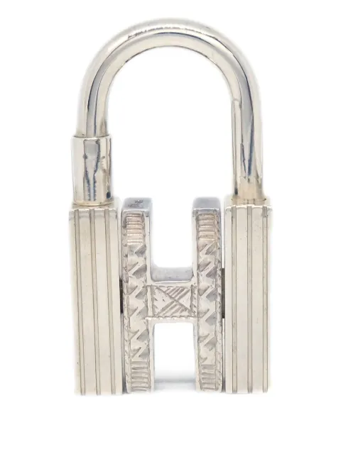 Hermès Pre-Owned 1990-2000s Touareg H Cadena charm Silver CH194586